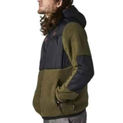 FOX DAYTON ZIP FLEECE [FAT GRN]