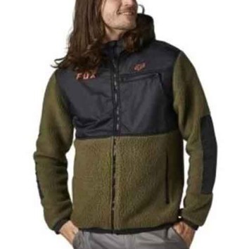 FOX DAYTON ZIP FLEECE [FAT GRN]