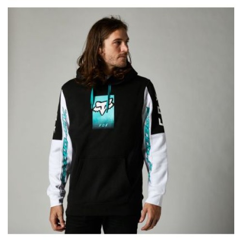 FOX DIER PULLOVER FLEECE [BLK]