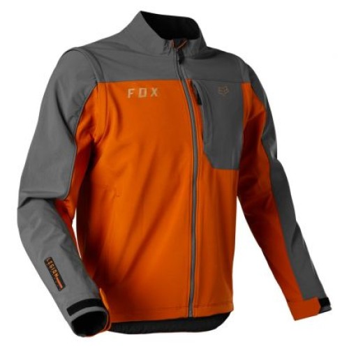 FOX LEGION SOFTSHELL JACKET [BRNT ORG]