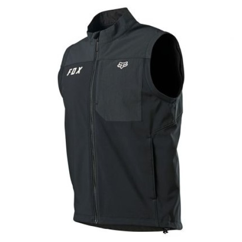 FOX LEGION SOFTSHELL JACKET BLACK [BLK/SLV]