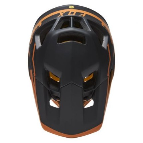 FOX PROFRAME HELMET TUK, CE [BLK/GLD]