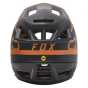 FOX PROFRAME HELMET TUK, CE [BLK/GLD]