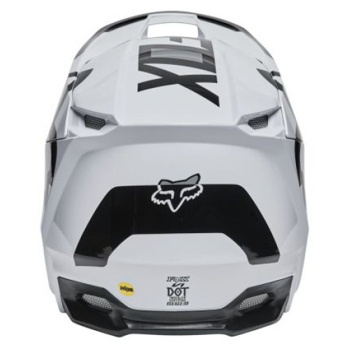 FOX V1 LUX HELMET, ECE [BLK/WHT]