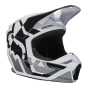 FOX V1 LUX HELMET, ECE [BLK/WHT]