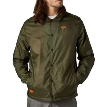 FOX HERO DIRT COACHES JACKET [FAT GRN]