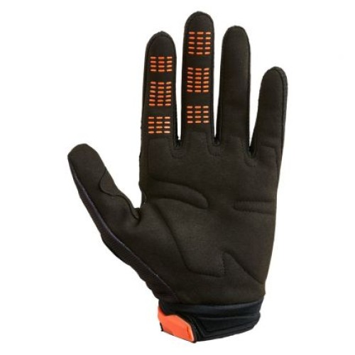 FOX 180 SKEW GLOVES BLK/ORG