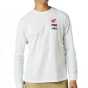 FOX HONDA WING LONG SLEEVE PREMIUM TEE WHITE