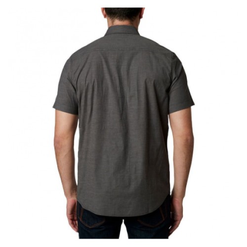 FOX BAJA SS WOVEN [HTR BLK]