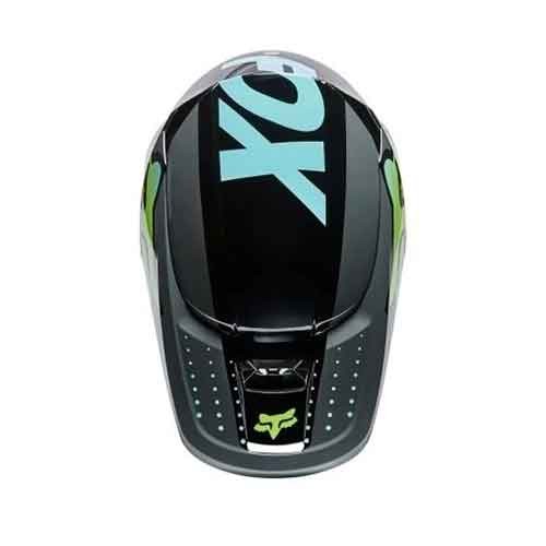 FOX V1 TRICE HELMET, ECE [TEAL]
