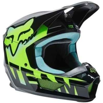 FOX V1 TRICE HELMET, ECE [TEAL]