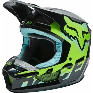 FOX V1 TRICE HELMET, ECE [TEAL]
