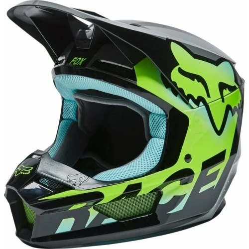 FOX V1 TRICE HELMET, ECE [TEAL]