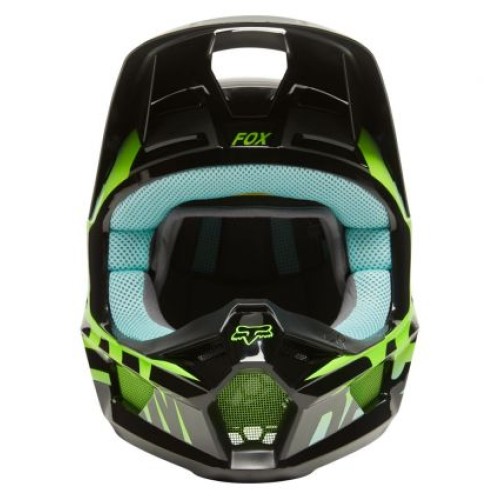 FOX V1 TRICE HELMET, ECE [TEAL]