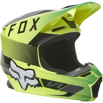 FOX V1 RIDL HELMET, ECE [FLO YLW]