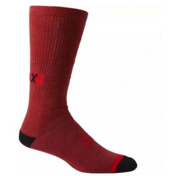 FOX 10" DEFEND CREW SOCK [RD CLY]