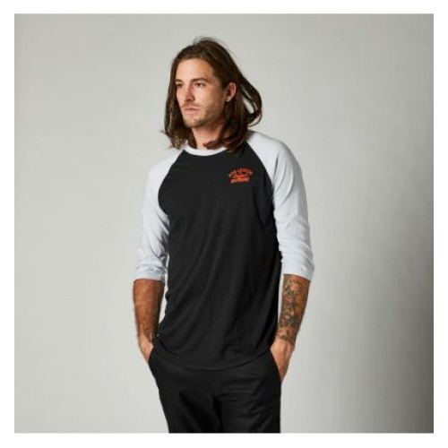 FOX ORIGINAL SPEED 3/4 RAGLAN [BLK]
