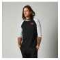 FOX ORIGINAL SPEED 3/4 RAGLAN [BLK]