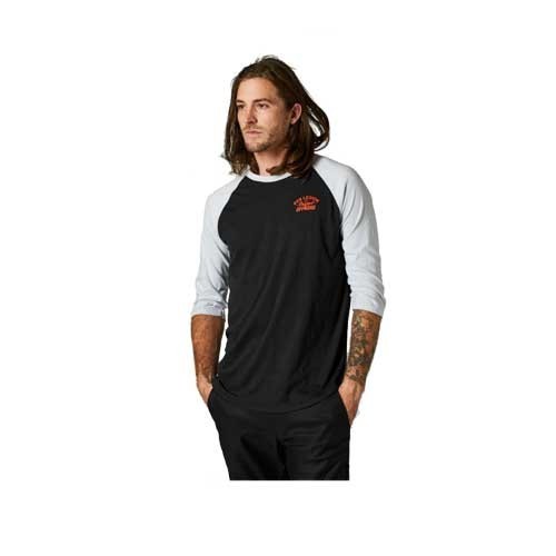 FOX ORIGINAL SPEED 3/4 RAGLAN [BLK]