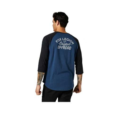 FOX ORIGINAL SPEED 3/4 RAGLAN [DRK INDO]