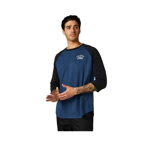 FOX ORIGINAL SPEED 3/4 RAGLAN [DRK INDO]