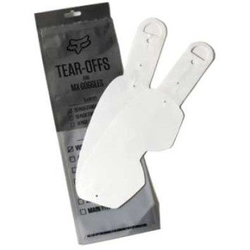 FOX AIRSPACE/MAIN MX20 STD RO TEAR OFF [CLR]