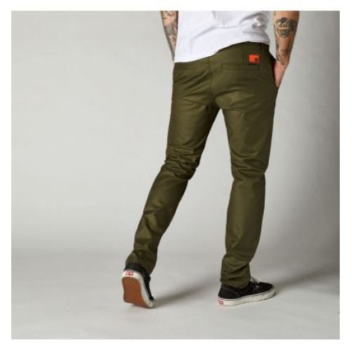 FOX ESSEX STRETCH SLIM PANT [FAT GRN]