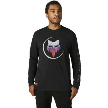 FOX SKARZ LS PREMIUM TEE [BLK]