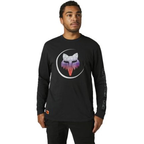 FOX SKARZ LS PREMIUM TEE [BLK]