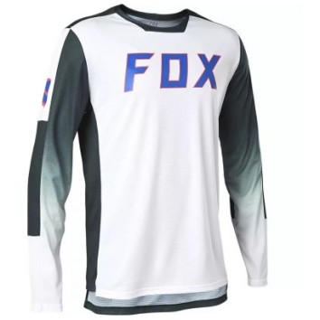 FOX DEFEND RS LS JERSEY [WHT]