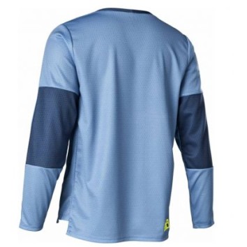 FOX YTH DEFEND LS JERSEY [DST BLU]