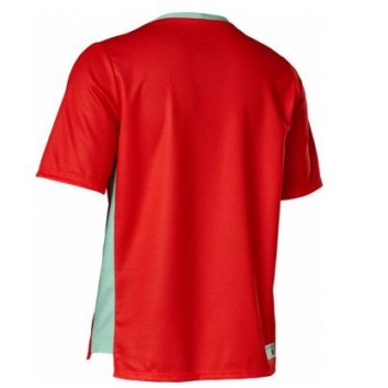FOX YTH DEFEND SS JERSEY [FLO RED]