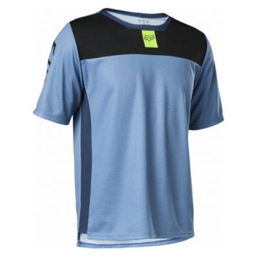 FOX YTH DEFEND SS JERSEY [DST BLU]