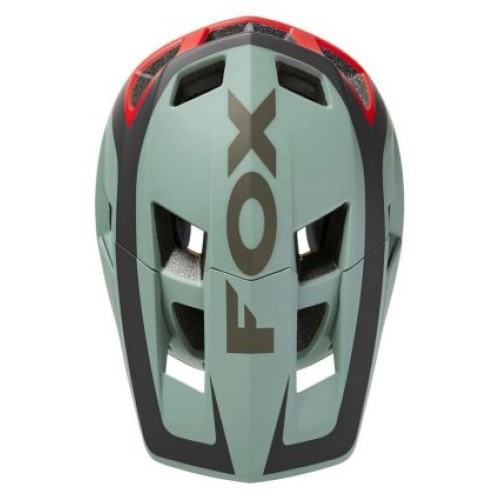 FOX DROPFRAME PRO HELMET DVIDE, CE [EUC]