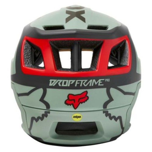 FOX DROPFRAME PRO HELMET DVIDE, CE [EUC]
