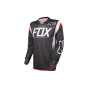 FOX MTB-FLEXAIR DH LS JERSEY BLACK/WHITE