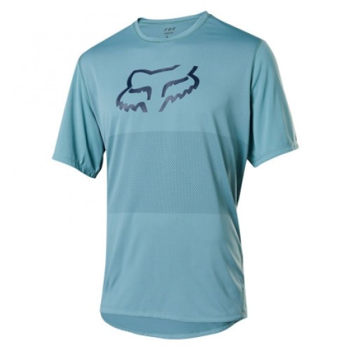 FOX RANGER SS FOXHEAD JERSEY [LT BLU]
