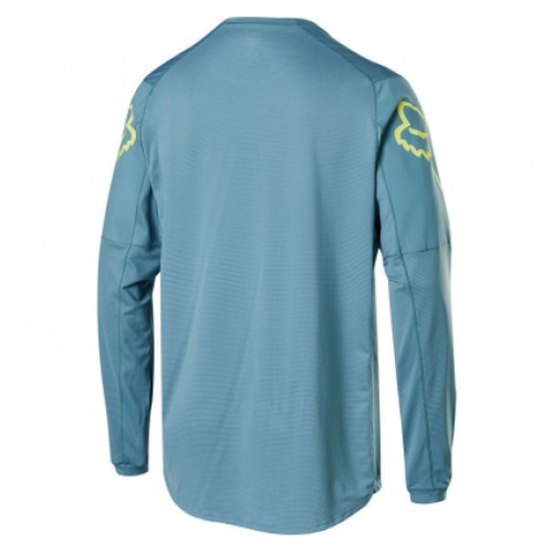 FOX FLEXAIR LS FINE LINE JERSEY [LT BLU]