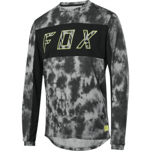FOX FOX RANGER DRIRELEASE ELEVATED JERSEY LS [BLK]