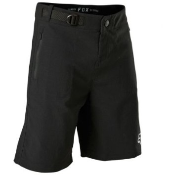 FOX YTH RANGER SHORT W/LINER [BLK]