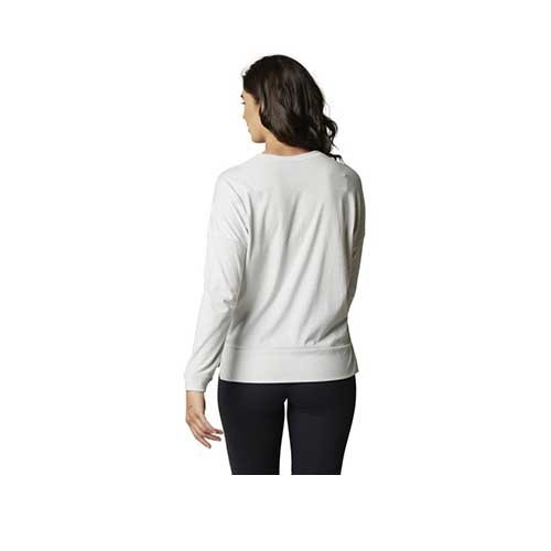 FOX DETONATE LS KNIT TOP [LT GRY]