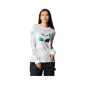 FOX DETONATE LS TEE [WHT/GRY]