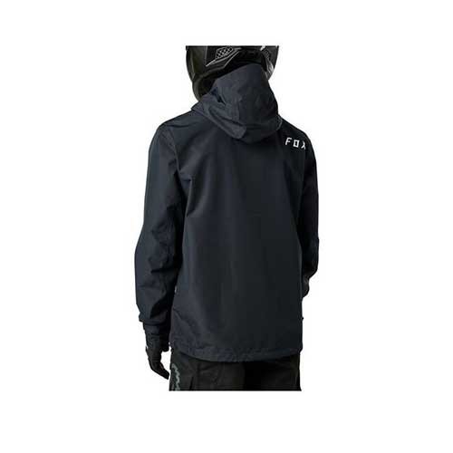 FOX MX RANGER O.R. PACKABLE RAIN JACKET [BLK]