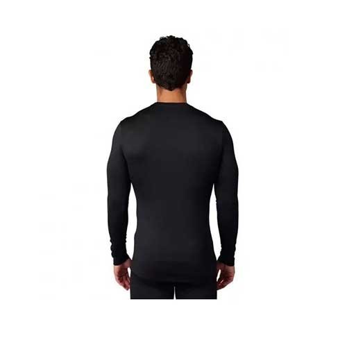 FOX MTB TECBASE FIRE LS SHIRT [BLK]