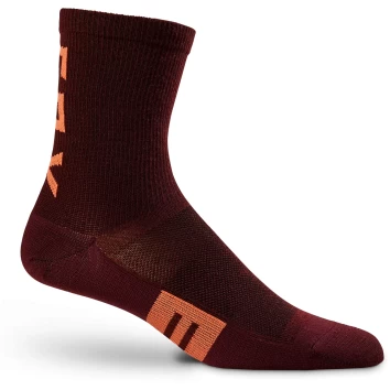 FOX MTB W 6" FLEXAIR MERINO SOCK [DRK MRN]