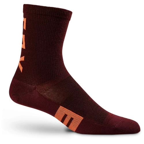 FOX MTB W 6" FLEXAIR MERINO SOCK [DRK MRN]