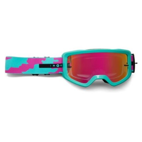 FOX MX MAIN NUKLR GOGGLE - SPARK [TEAL]