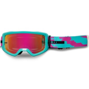 FOX MX MAIN NUKLR GOGGLE - SPARK [TEAL]