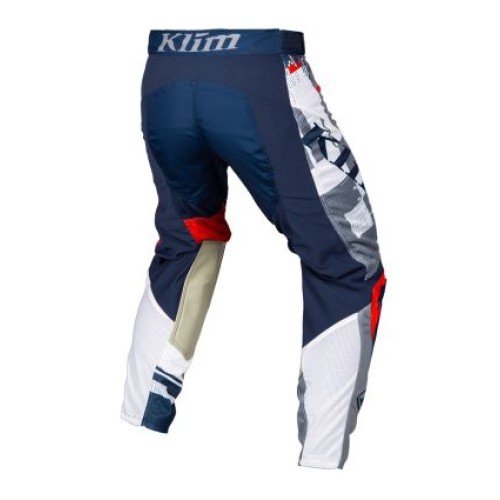 KLIM XC Lite Pant Youth 24 Digital Chaos Red