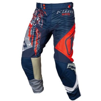 KLIM XC Lite Pant Youth 24 Digital Chaos Red